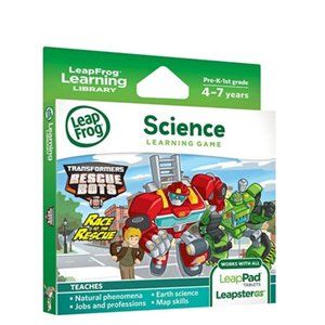 LeapFrog Transformers Rescue Bots Race to the Rescue Factory Sealed New